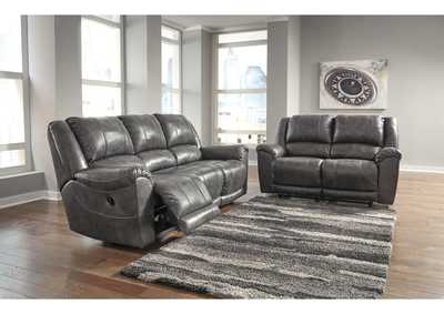 Image for Persiphone Charcoal Reclining Sofa & Loveseat