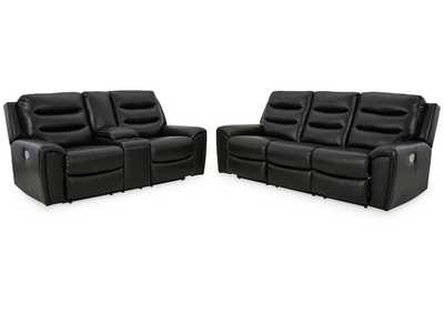 Image for Warlin Power Reclining Sofa and Loveseat