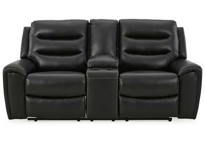 Warlin Power Reclining Loveseat with Console