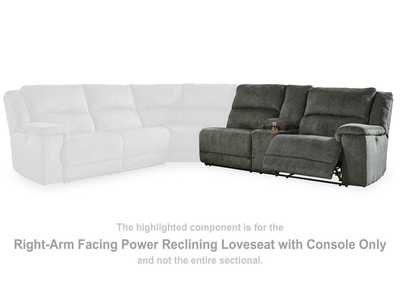 Image for Keensburg Right-Arm Facing Power Reclining Loveseat with Console