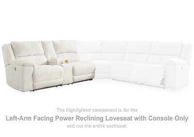 Image for Keensburg Left-Arm Facing Power Reclining Loveseat with Console