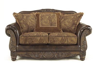 Image for Fresco DuraBlend Antique Loveseat