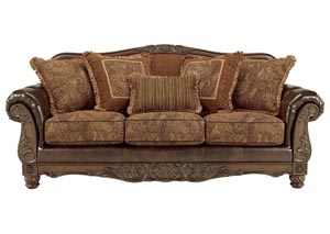 Image for Fresco DuraBlend Antique Sofa