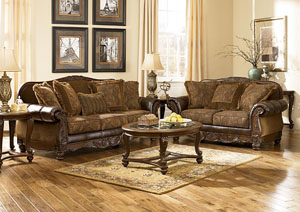 Image for Fresco DuraBlend Antique Sofa & Loveseat