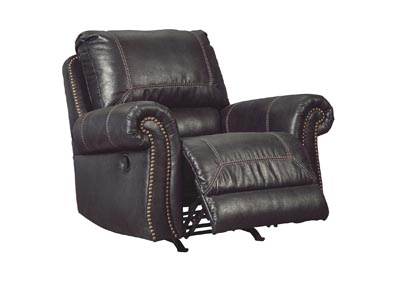 Image for Milhaven Black Rocker Recliner