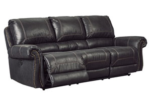Image for Milhaven Black Reclining Power Sofa
