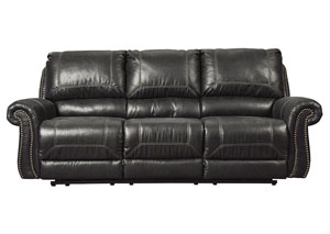 Image for Milhaven Black Reclining Sofa