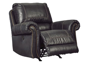 Image for Milhaven Black Power Rocker Recliner