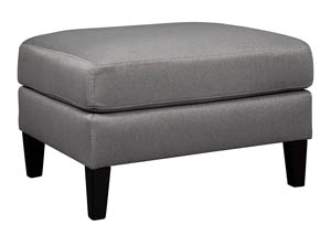 Image for Pelsor Gray Ottoman