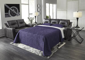 Image for Kensbridge Charcoal Queen Sofa Sleeper