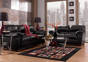 Image for Commando Black Sofa & Loveseat