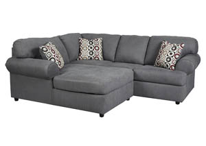 Image for Jayceon Steel Left Facing Chaise End Sectional