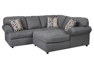 Image for Jayceon Steel Right Facing Chaise End Sectional