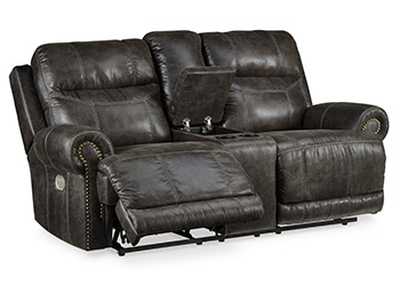 Grearview Power Reclining Loveseat with Console,Signature Design By Ashley