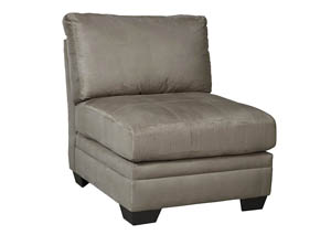 Image for Iago Cobblestone Armless Chair
