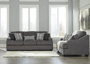 Image for Gilmer Gunmetal Sofa and Loveseat