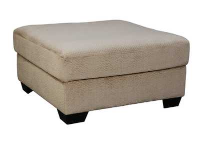 Image for Hazes Fleece Ottoman