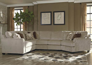 Image for Hazes Fleece Sectional w/Right Facing Cuddler