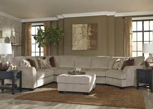 Image for Hazes Fleece Sectional w/Right Facing Cuddler