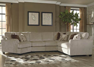 Image for Hazes Fleece Sectional w/Left Facing Cuddler