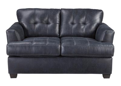 Image for Inmon Navy Loveseat