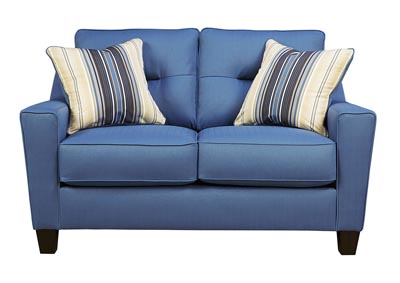 Image for Forsan Nuvella Blue Loveseat