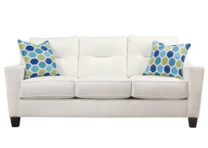 Image for Forsan Nuvella White Sofa