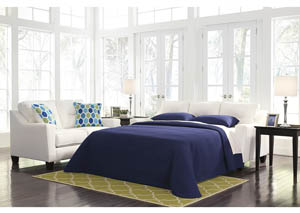 Image for Forsan Nuvella White Queen Sofa Sleeper