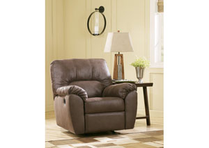 Image for Amazon Walnut Rocker Recliner