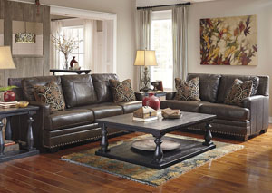 Image for Corvan Antique Sofa & Loveseat