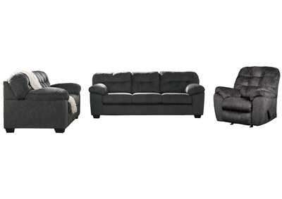Image for Accrington Sofa and Loveseat with Recliner