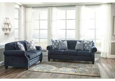 Image for LaVernia Navy Sofa and Loveseat