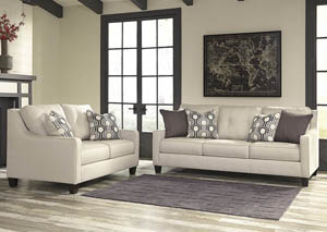 Image for Guillerno Alabaster Sofa and Loveseat