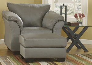 Image for Darcy Cobblestone Ottoman