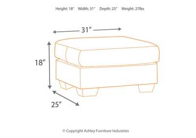 Darcy Sofa, Chair and Ottoman,Signature Design By Ashley