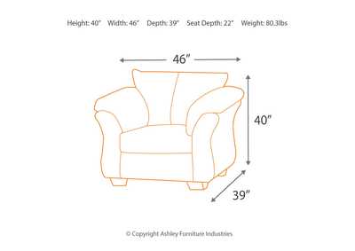 Darcy Sofa, Chair and Ottoman,Signature Design By Ashley