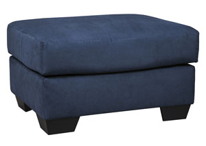 Image for Darcy Blue Ottoman