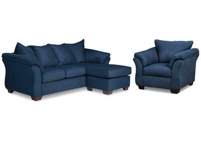 Image for Darcy Sofa Chaise with Chair