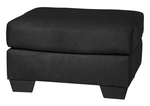 Image for Darcy Black Ottoman
