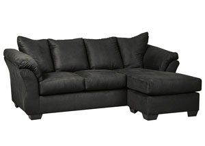 Image for Darcy Black Sofa Chaise