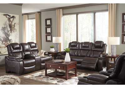 Warnerton Power Reclining Sofa, Loveseat and Recliner Set,Signature Design By Ashley