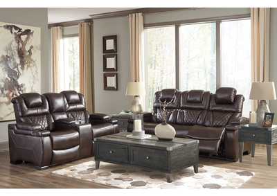 Warnerton Power Reclining Sofa and Loveseat,Signature Design By Ashley