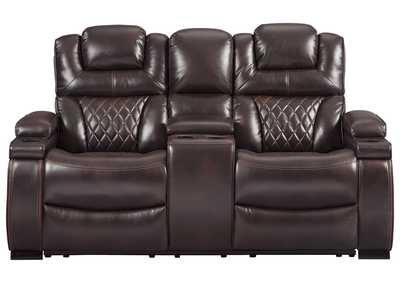 Warnerton Power Reclining Sofa and Loveseat with Power Recliner,Signature Design By Ashley