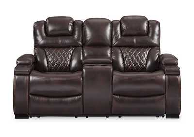 Image for Warnerton Power Reclining Loveseat with Console