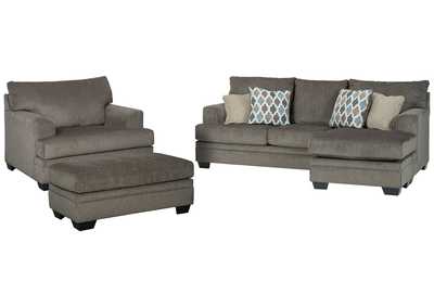 Image for Dorsten Sofa Chaise, Chair, and Ottoman