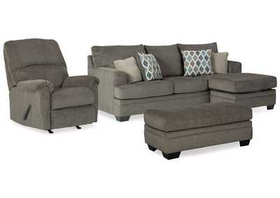 Image for Dorsten Sofa Chaise, Recliner and Ottoman