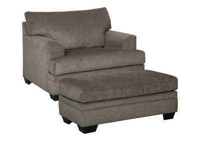 Dorsten Oversized Chair and Ottoman,Signature Design By Ashley