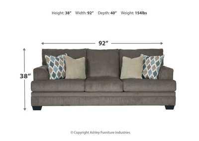 Dorsten Sofa, Loveseat, Oversized Chair and Ottoman,Signature Design By Ashley