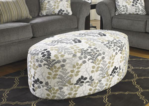 Image for Makonnen Charcoal Oversized Accent Ottoman