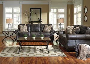Image for Breville Charcoal Sofa & Loveseat